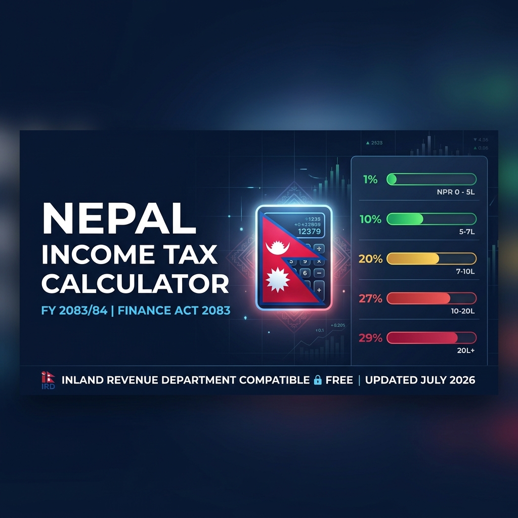 Nepal Income Tax Calculator FY 2083 2084